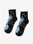 Disney The Haunted Mansion Hitchhiking Ghosts Ruffle Ankle Socks, , alternate
