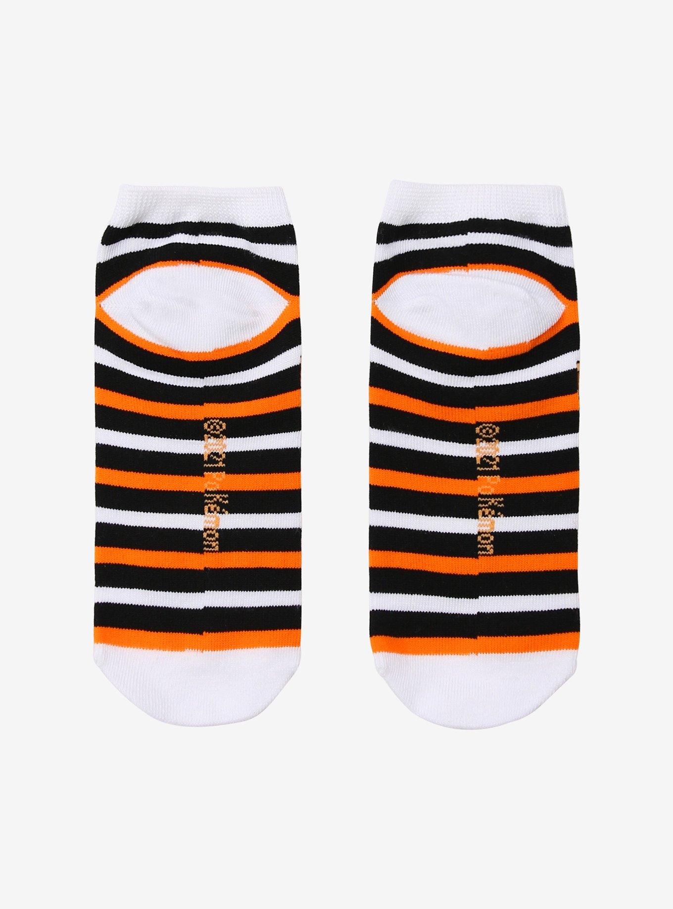 Pokemon Eevee Pumpkin No-Show Socks, , alternate
