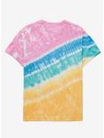 Disney Pride Lilo & Stitch Nobody Gets Left Behind Tie-Dye Women's T-Shirt - BoxLunch Exclusive, RAINBOW, alternate