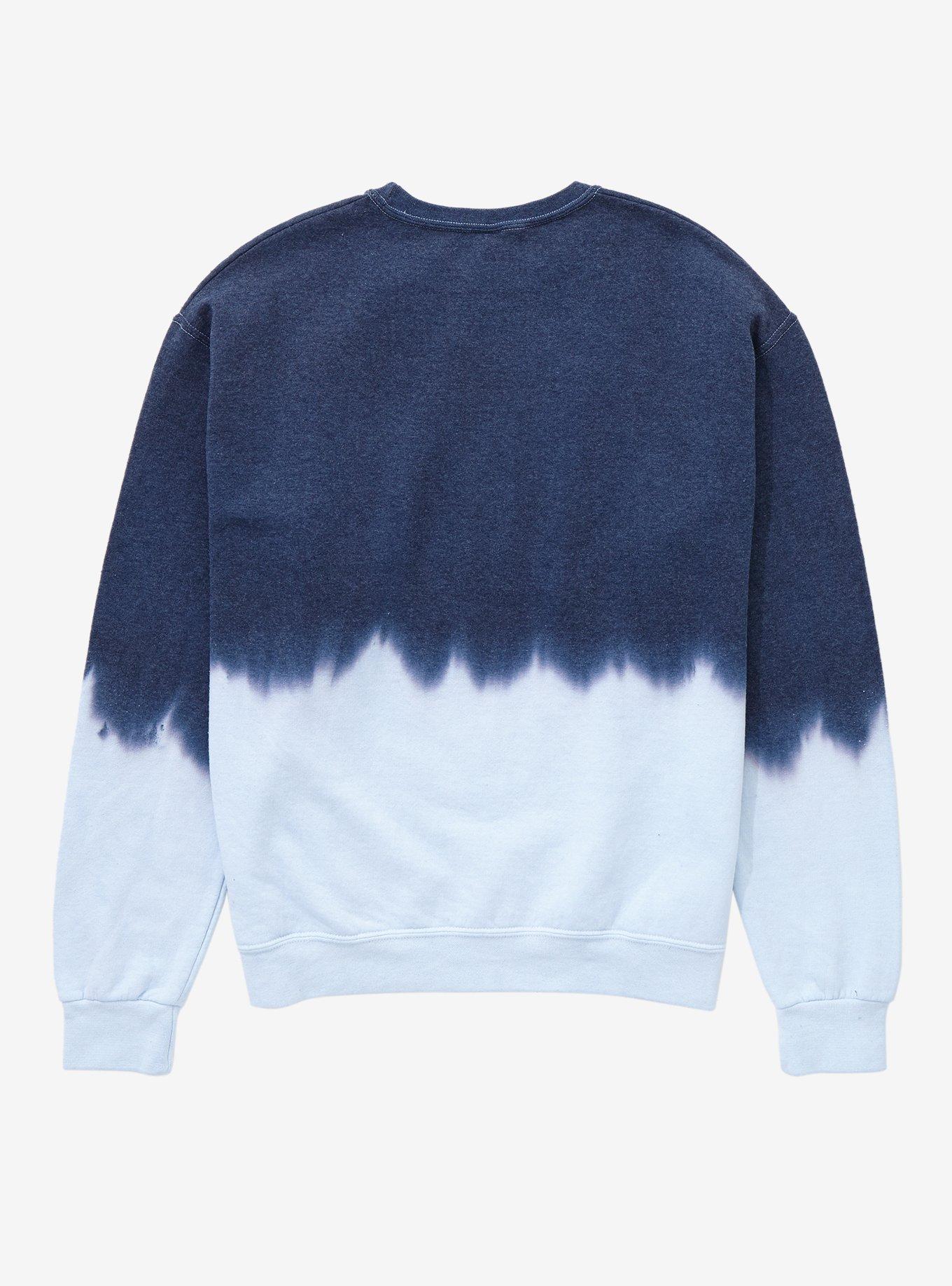 Lore Olympus Hades Dip-Dye Crewneck - BoxLunch Exclusive, BLUE, alternate