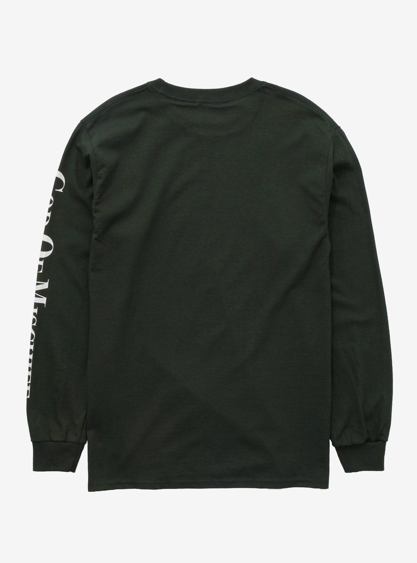 Marvel Loki God of Mischief Long Sleeve T-Shirt - BoxLunch Exclusive, GREEN, alternate