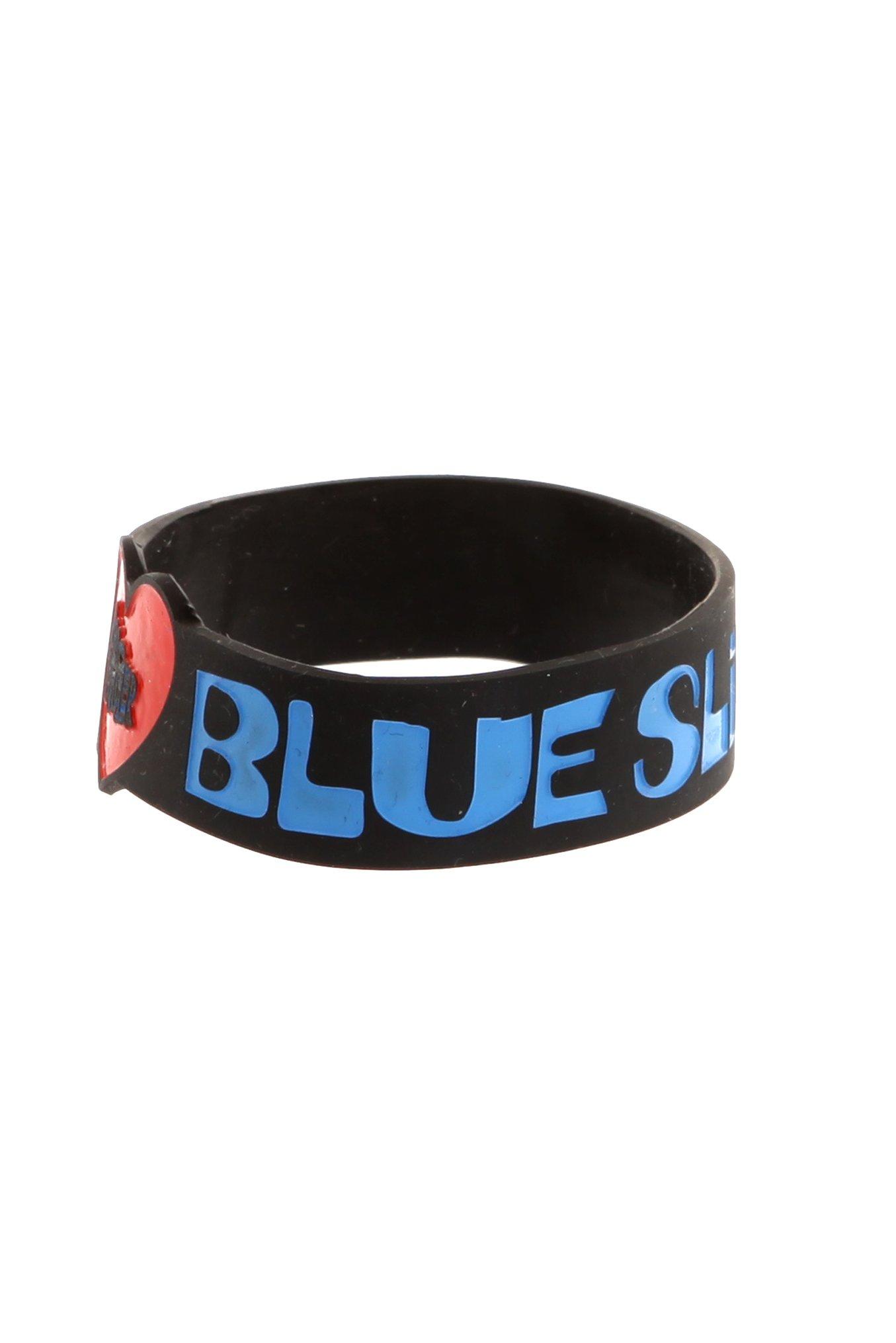 Mac Miller I (Heart) Blue Slide Park Rubber Bracelet, , alternate