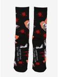 IT Chapter Two Pennywise Crew Socks, , alternate