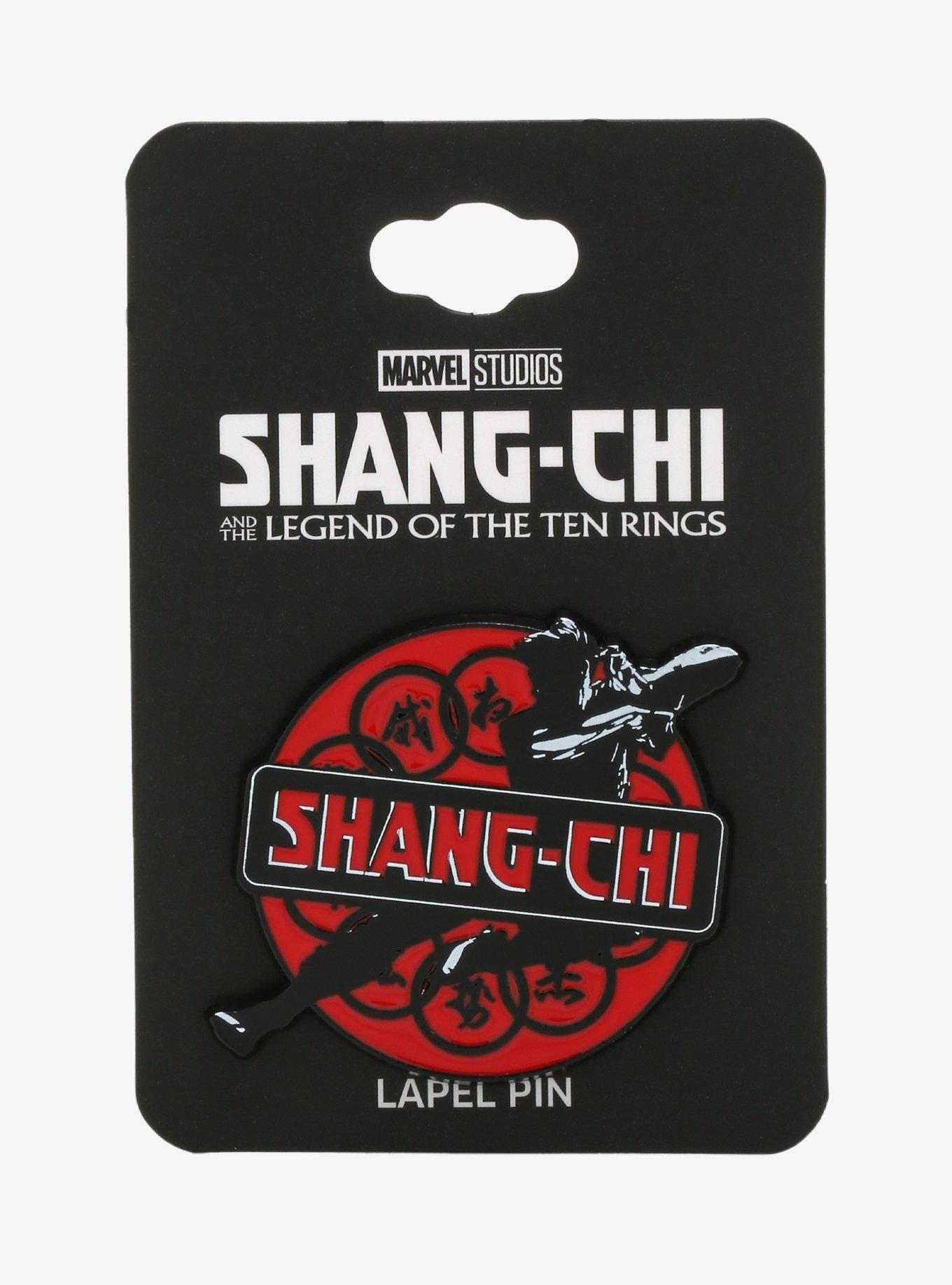 Marvel Shang-Chi and the Legend of the Ten Rings Logo Enamel Pin - BoxLunch Exclusive, , alternate
