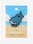 Cute & Deadly Friends Summer Edition Shark Enamel Pin, , alternate