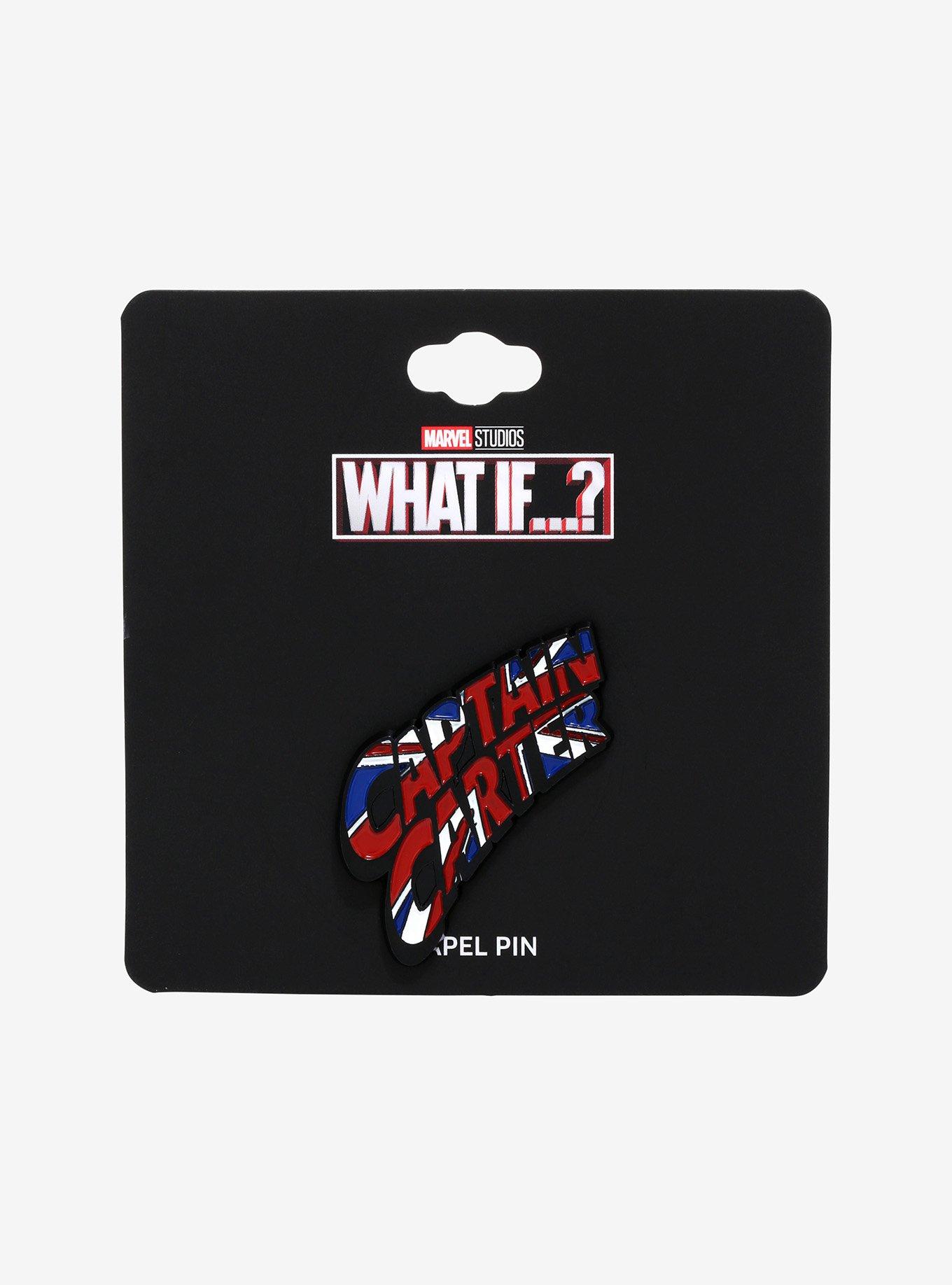 Marvel What If...? Captain Carter Enamel Pin - BoxLunch Exclusive, , alternate