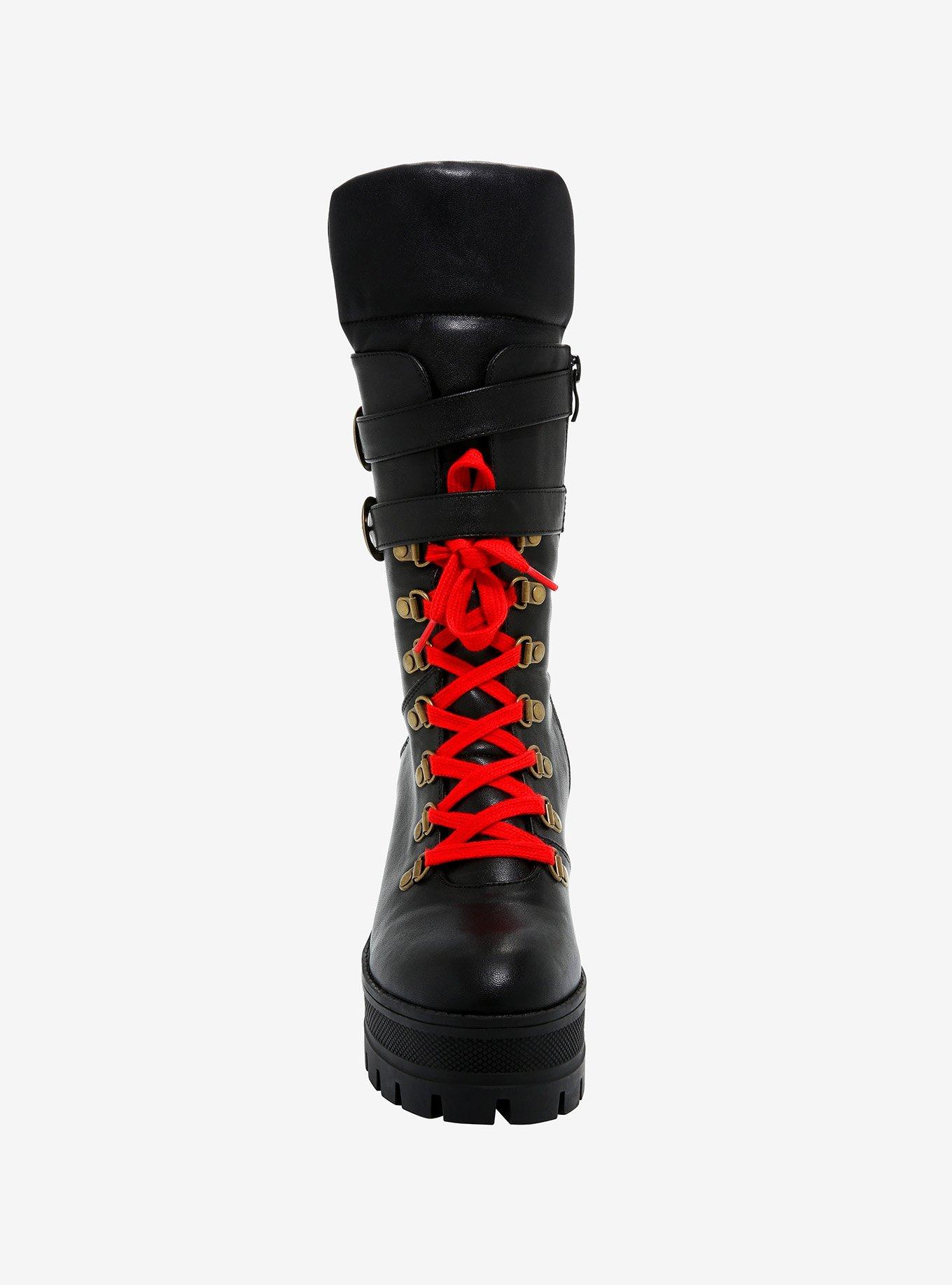 DC Comics The Suicide Squad Harley Quinn Boots, MULTI, alternate