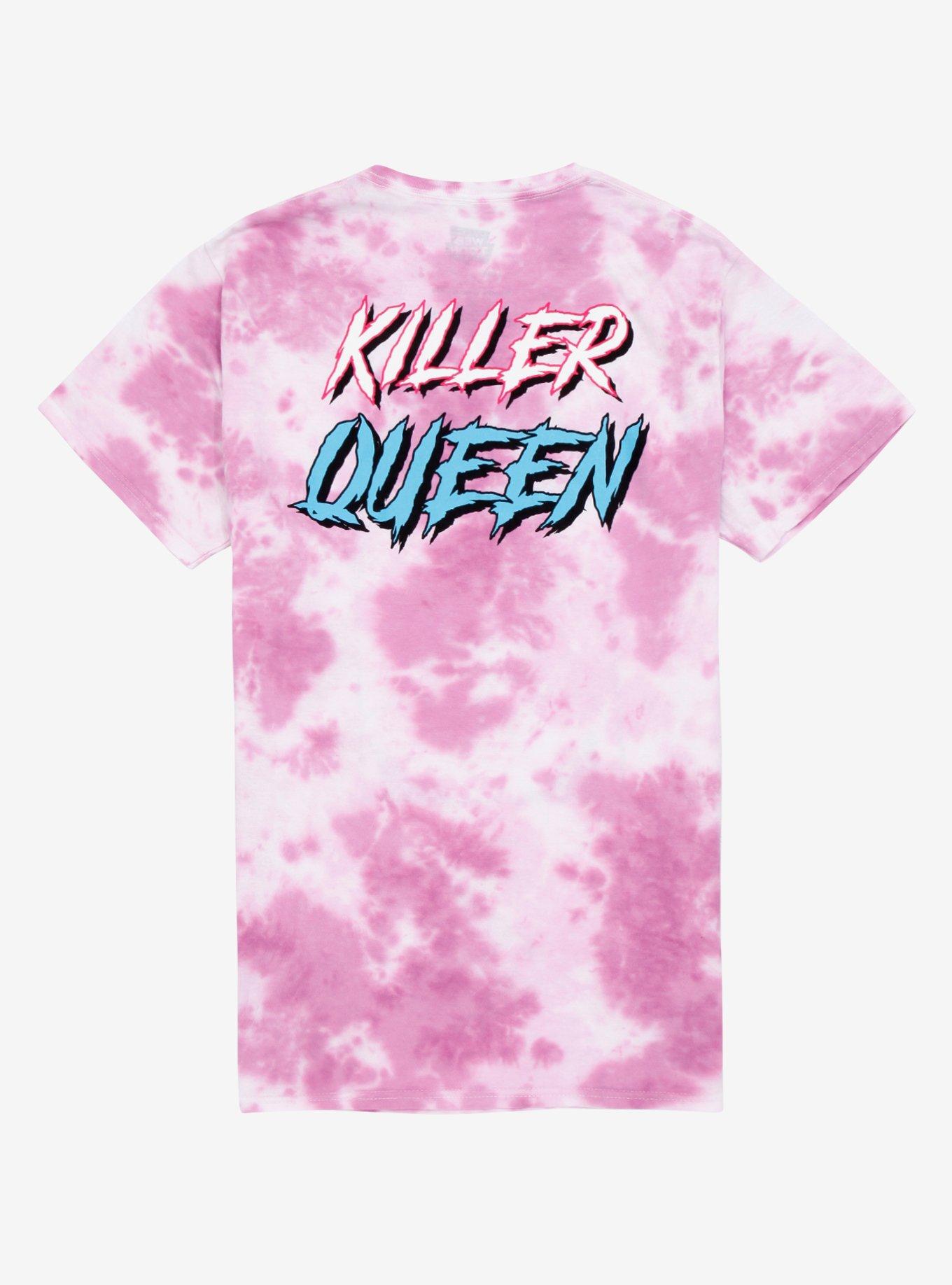 Lore Olympus Queen Persephone Tie-Dye Girls T-Shirt, MULTI, alternate