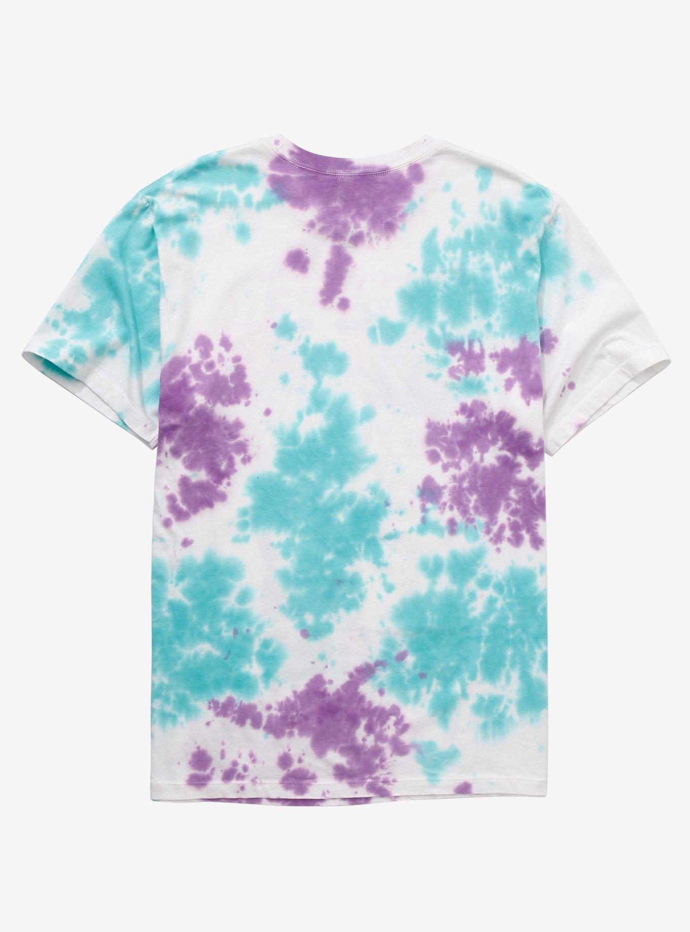 Hunter X Hunter Multi Tie-Dye Boyfriend Fit Girls T-Shirt, MULTI, alternate