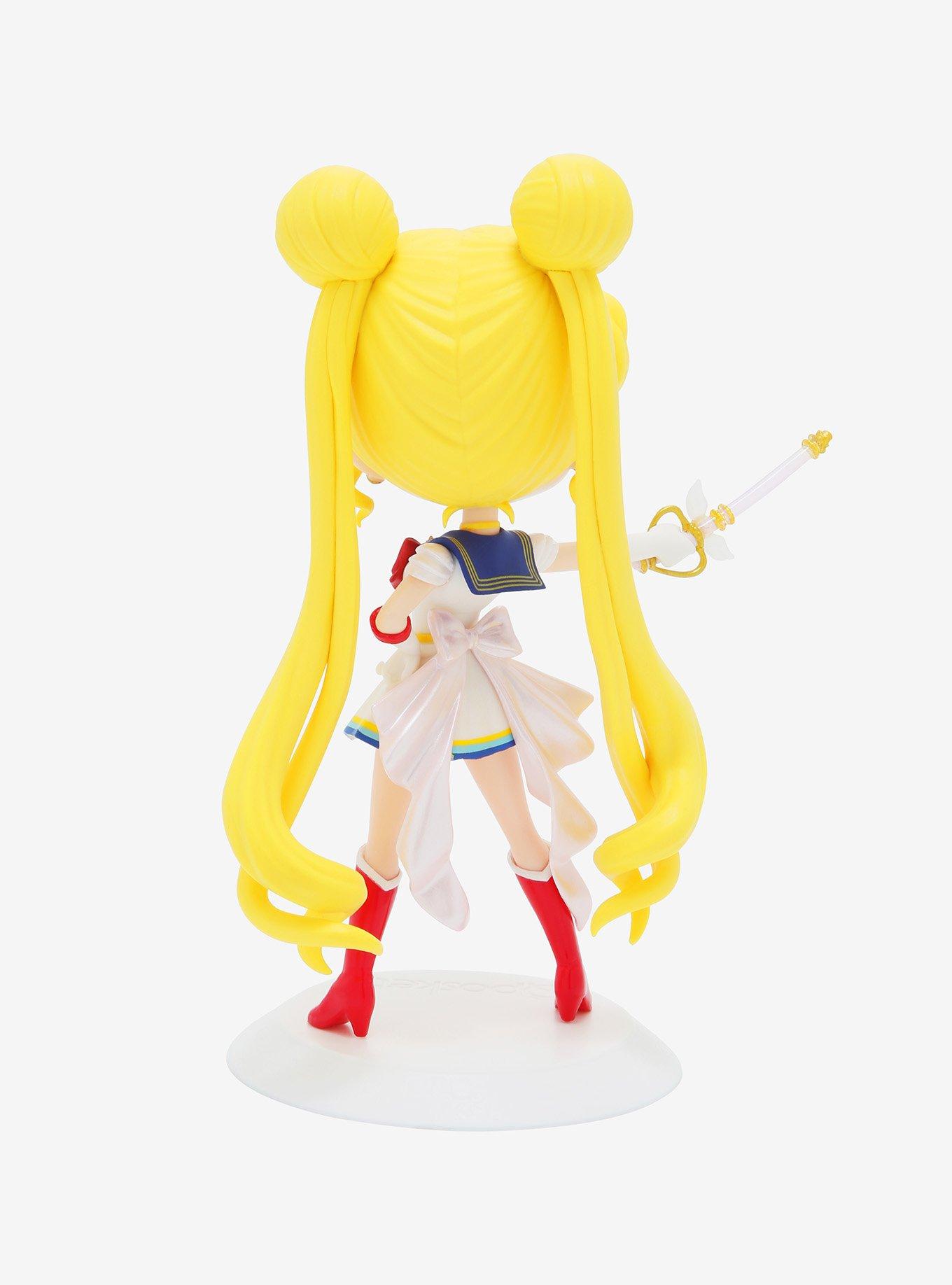 Banpresto Sailor Moon Eternal Q Posket Super Sailor Moon (Kaleidoscope Ver.) Figure, , alternate