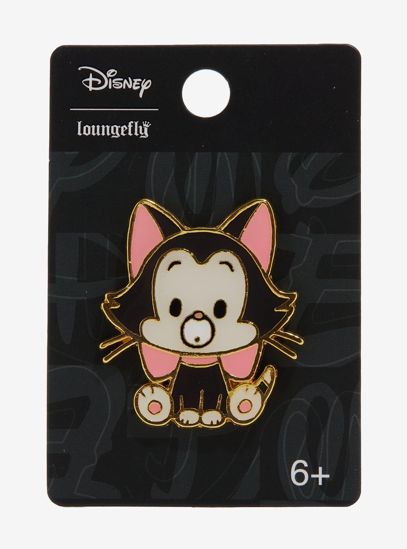 Loungefly Disney Pinocchio Figaro Enamel Pin, , alternate