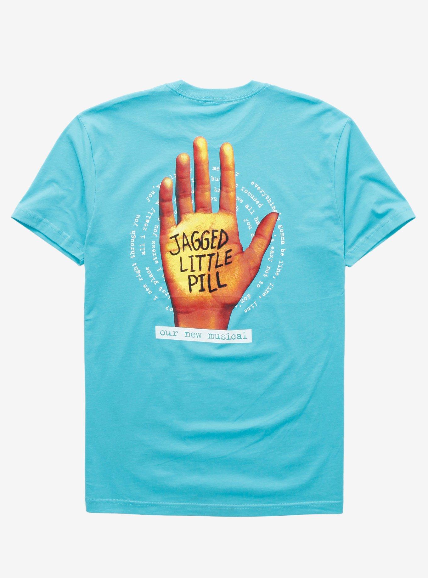 Jagged Little Pill Poster T-Shirt, AQUA, alternate