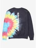 Space Jam: A New Legacy Tune Squad Tie-Dye Crewneck - BoxLunch Exclusive, MULTI, alternate