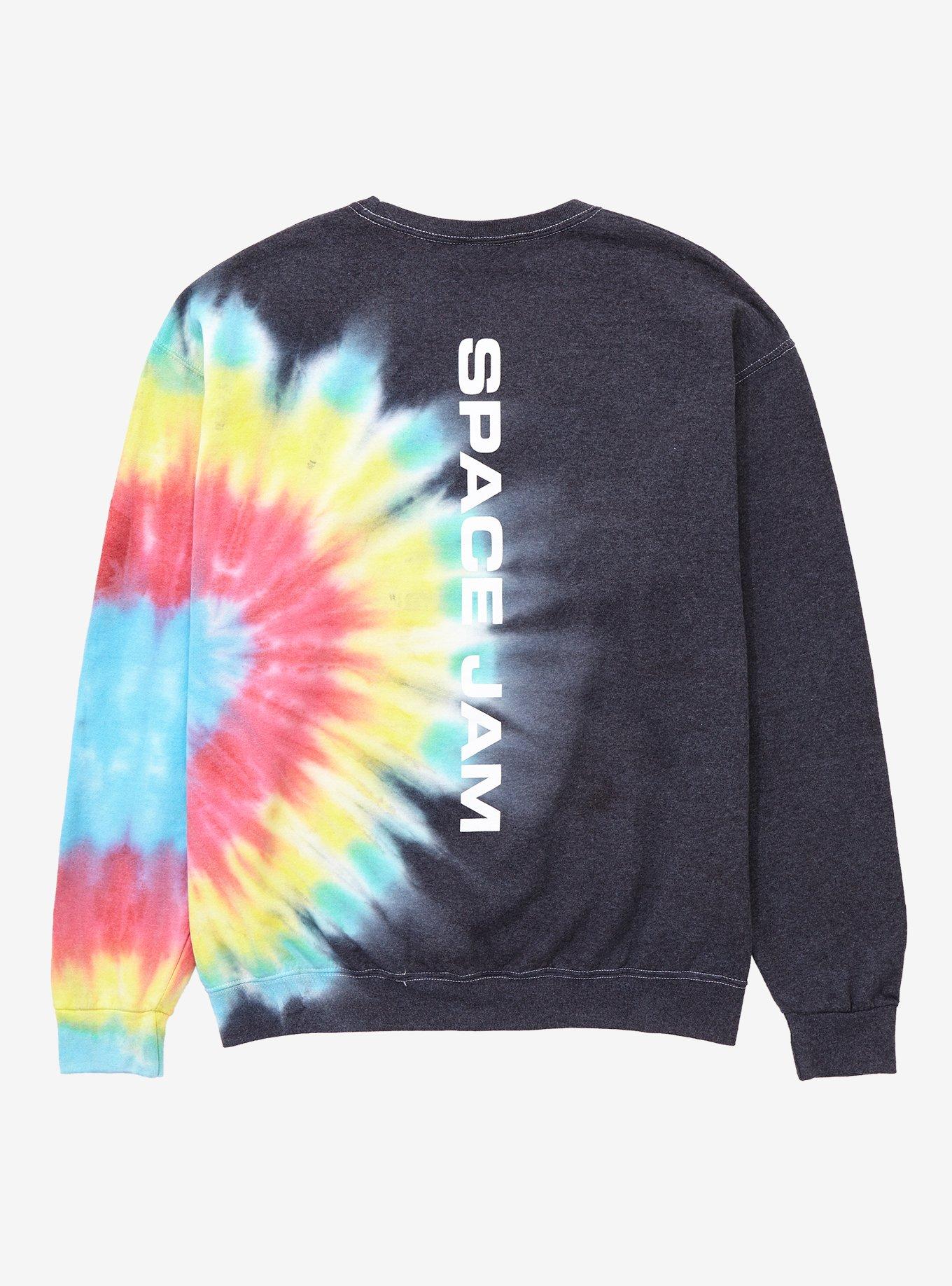 Space Jam: A New Legacy Tune Squad Tie-Dye Crewneck - BoxLunch Exclusive, MULTI, alternate