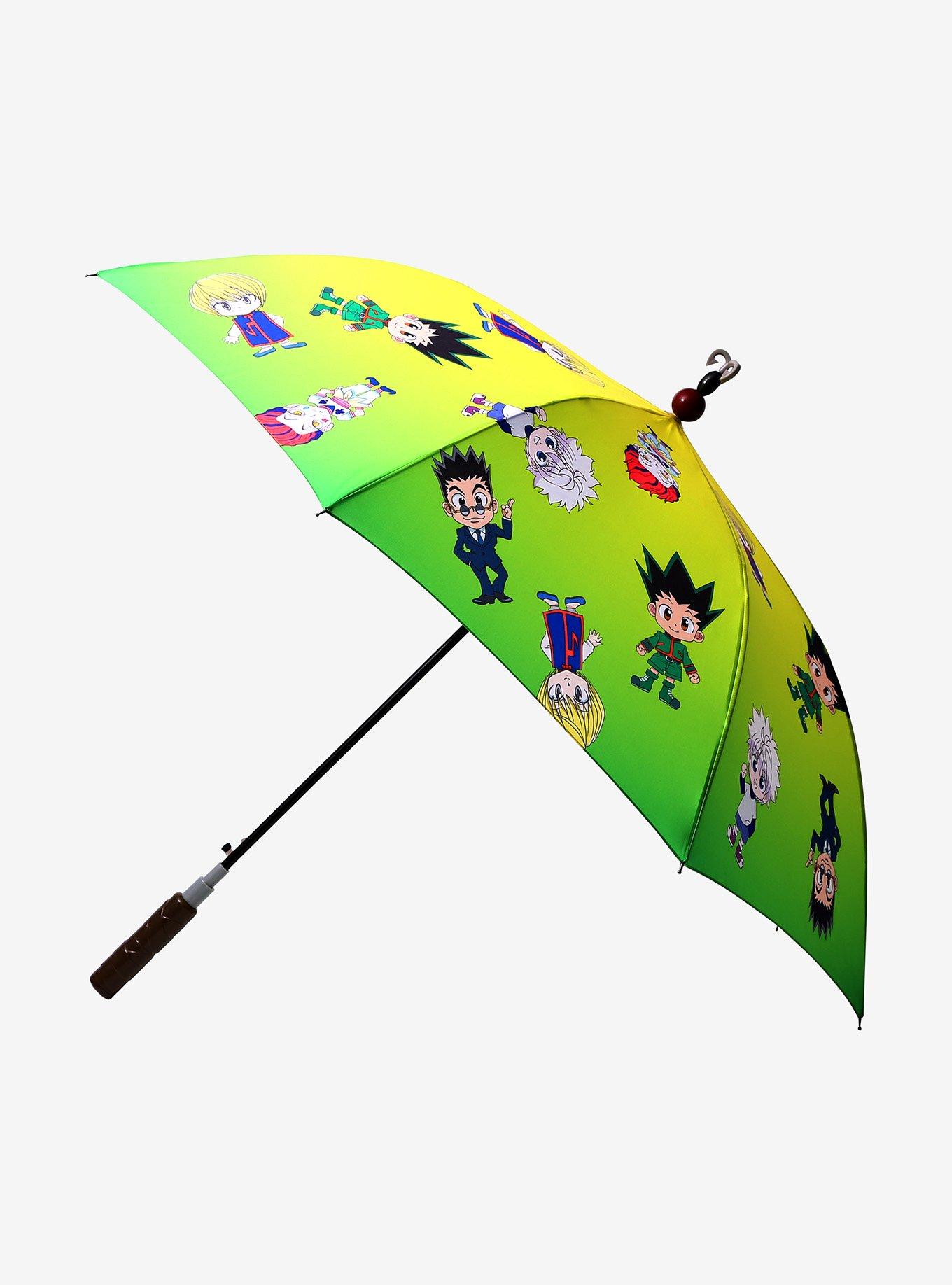 Hunter x Hunter Chibi Characters Allover Print Umbrella, , alternate
