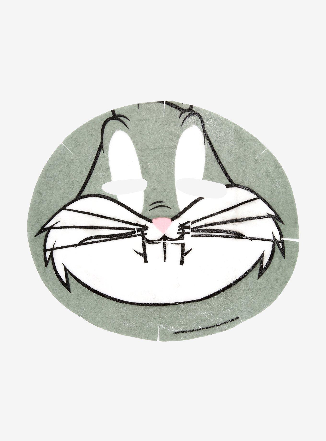 Mad Beauty Looney Tunes Bugs Bunny Strawberry Face Mask, , alternate