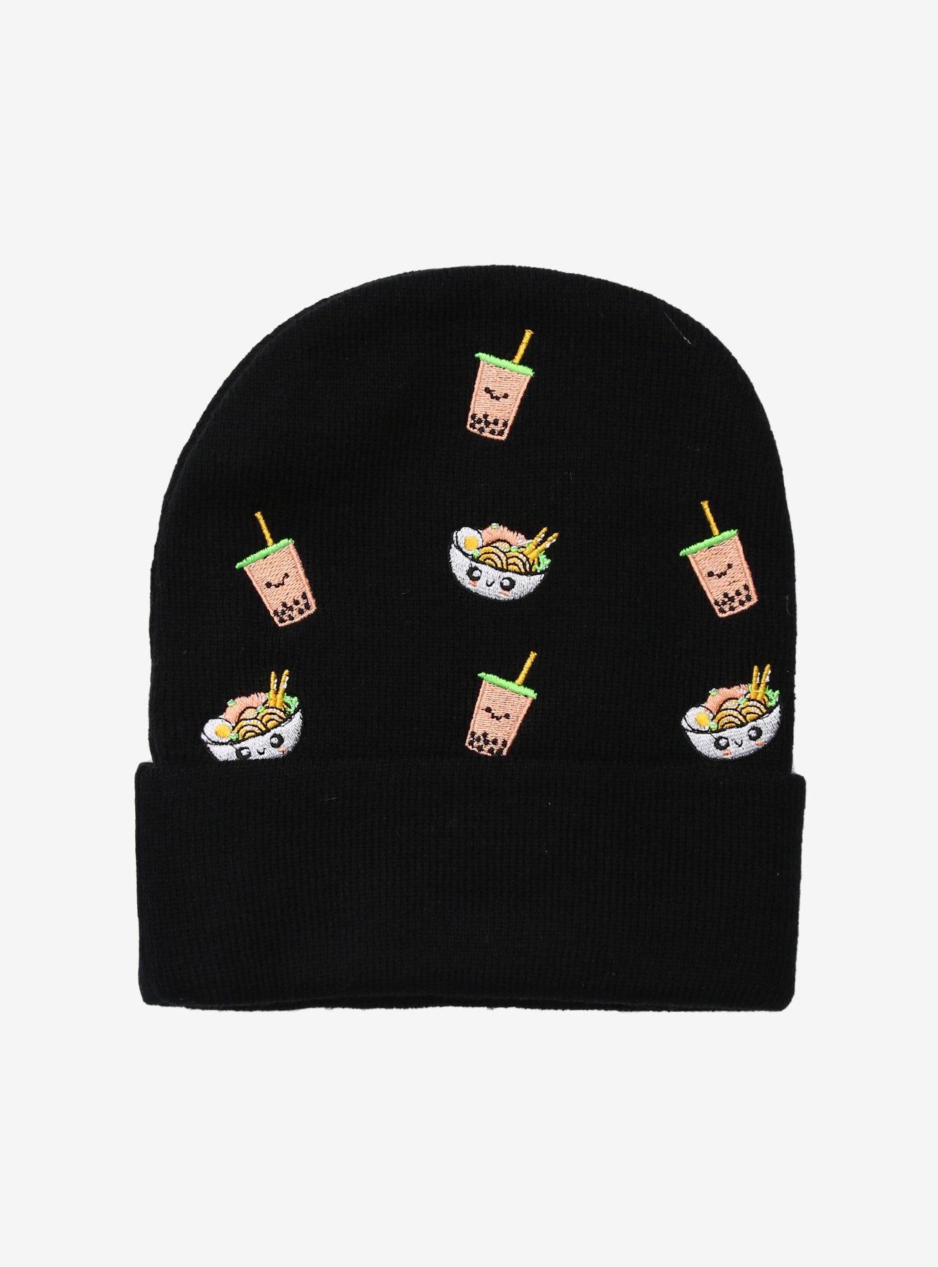 Ramen & Boba Beanie, , alternate
