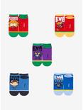 Neon Genesis Evangelion Chibi Characters Ankle Sock Set - BoxLunch Exclusive, , alternate