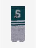 Harry Potter Syltherin Collegiate Crew Socks - BoxLunch Exclusive, , alternate