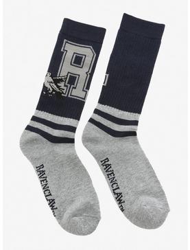 Plus Size Harry Potter Ravcenclaw Collegiate Crew Socks - BoxLunch Exclusive, , hi-res