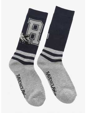 Harry Potter Ravcenclaw Collegiate Crew Socks - BoxLunch Exclusive, , hi-res