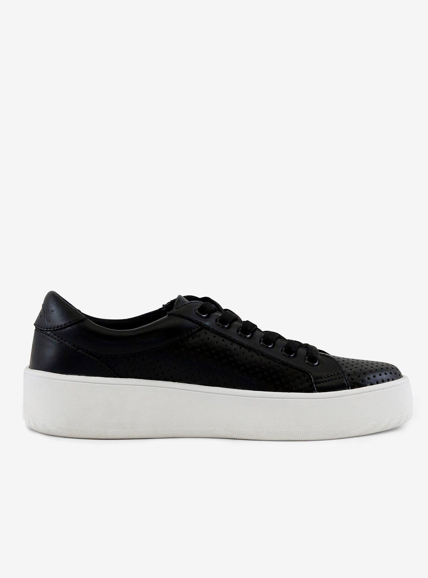 Manila Perforated Sneaker Black, , hi-res