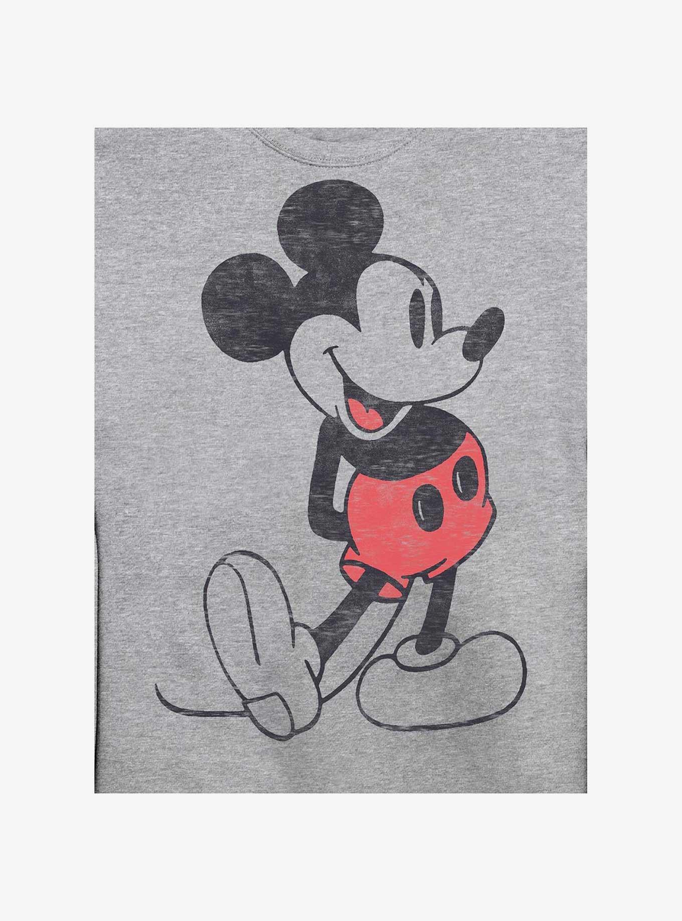 Disney Mickey Mouse Vintage Classic Crew Sweatshirt, , hi-res