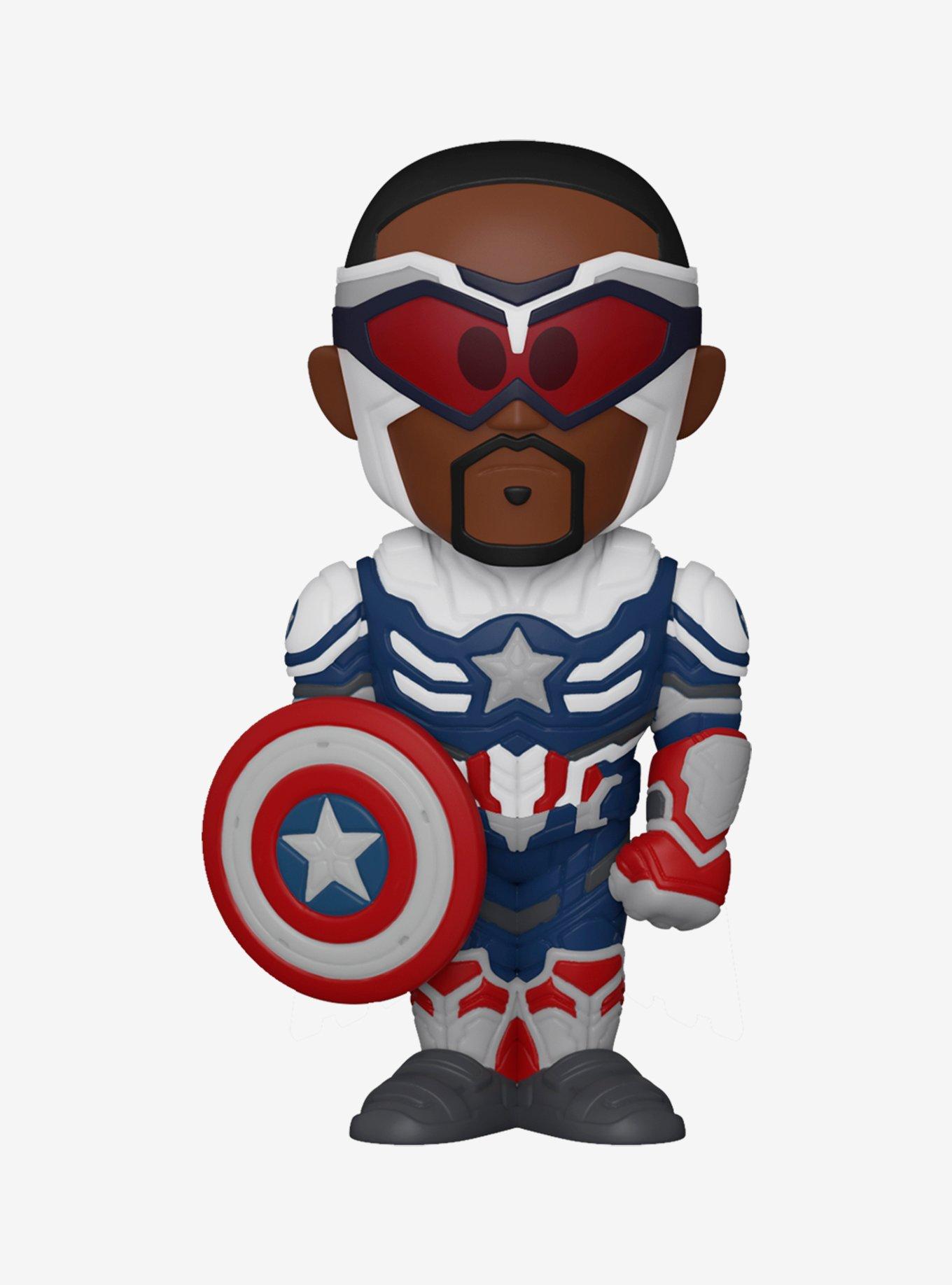 Funko SODA Marvel The Falcon and the Winter Soldier Captain America Vinyl Figure, , alternate