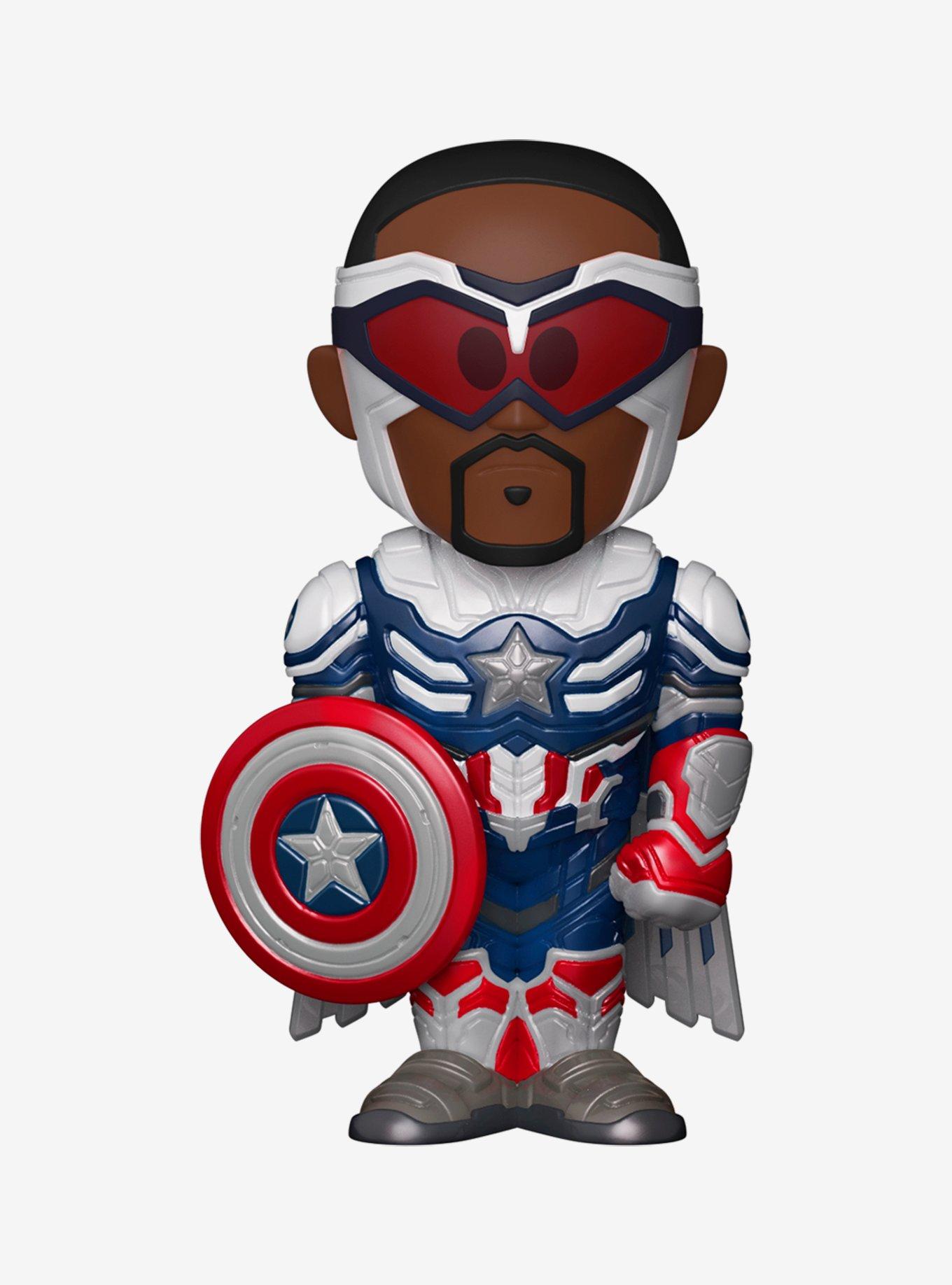 Funko SODA Marvel The Falcon and the Winter Soldier Captain America Vinyl Figure, , alternate