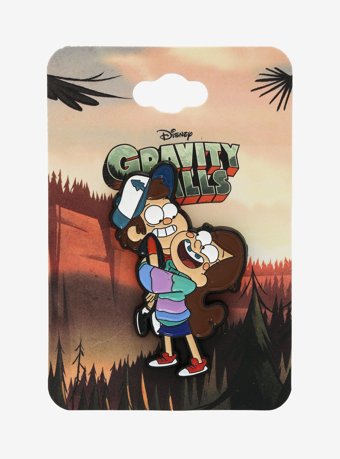 Gravity Falls Dipper & Mable Enamel Pin - BoxLunch Exclusive, , alternate