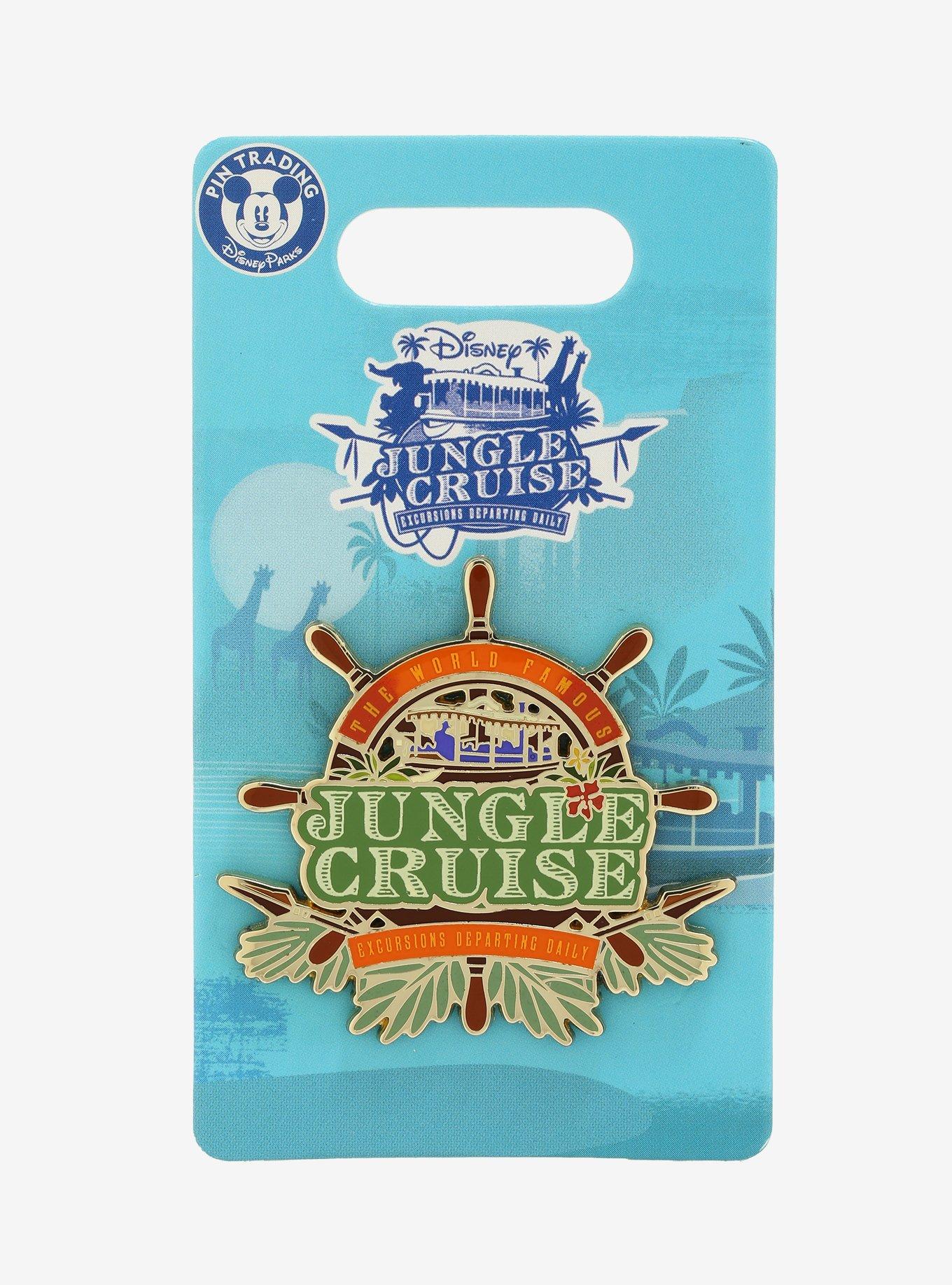 Disney Jungle Cruise World Famous Excursions Logo Pin - BoxLunch Exclusive, , alternate