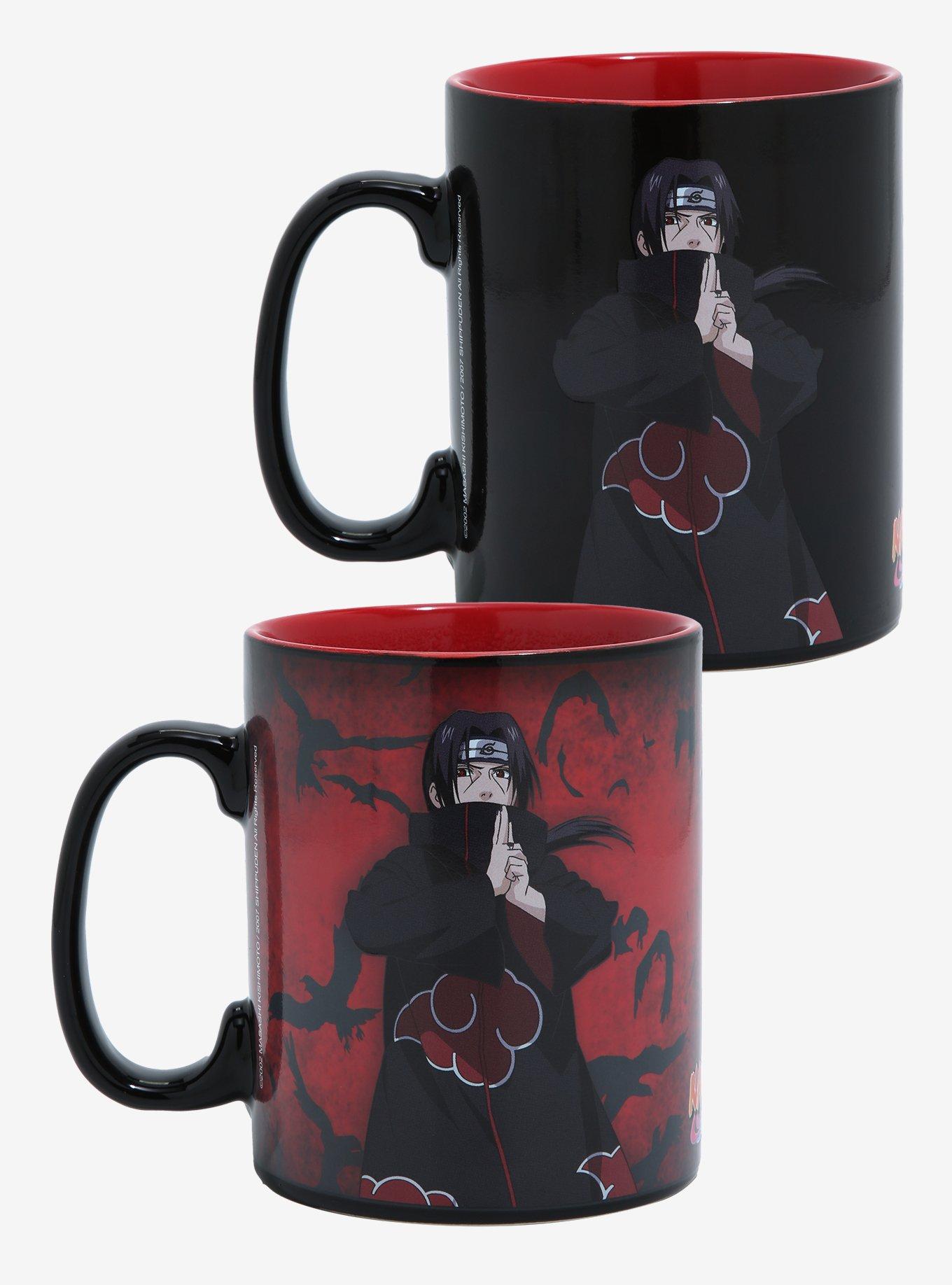 Naruto Shippuden Itachi & Kakashi Color Change Mug & Coaster Set  , , alternate