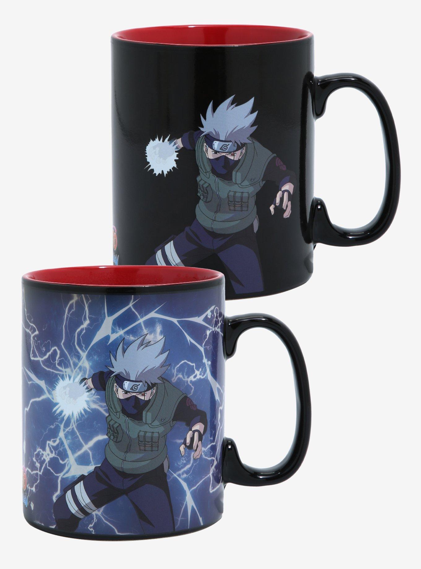 Naruto Shippuden Itachi & Kakashi Color Change Mug & Coaster Set  , , alternate