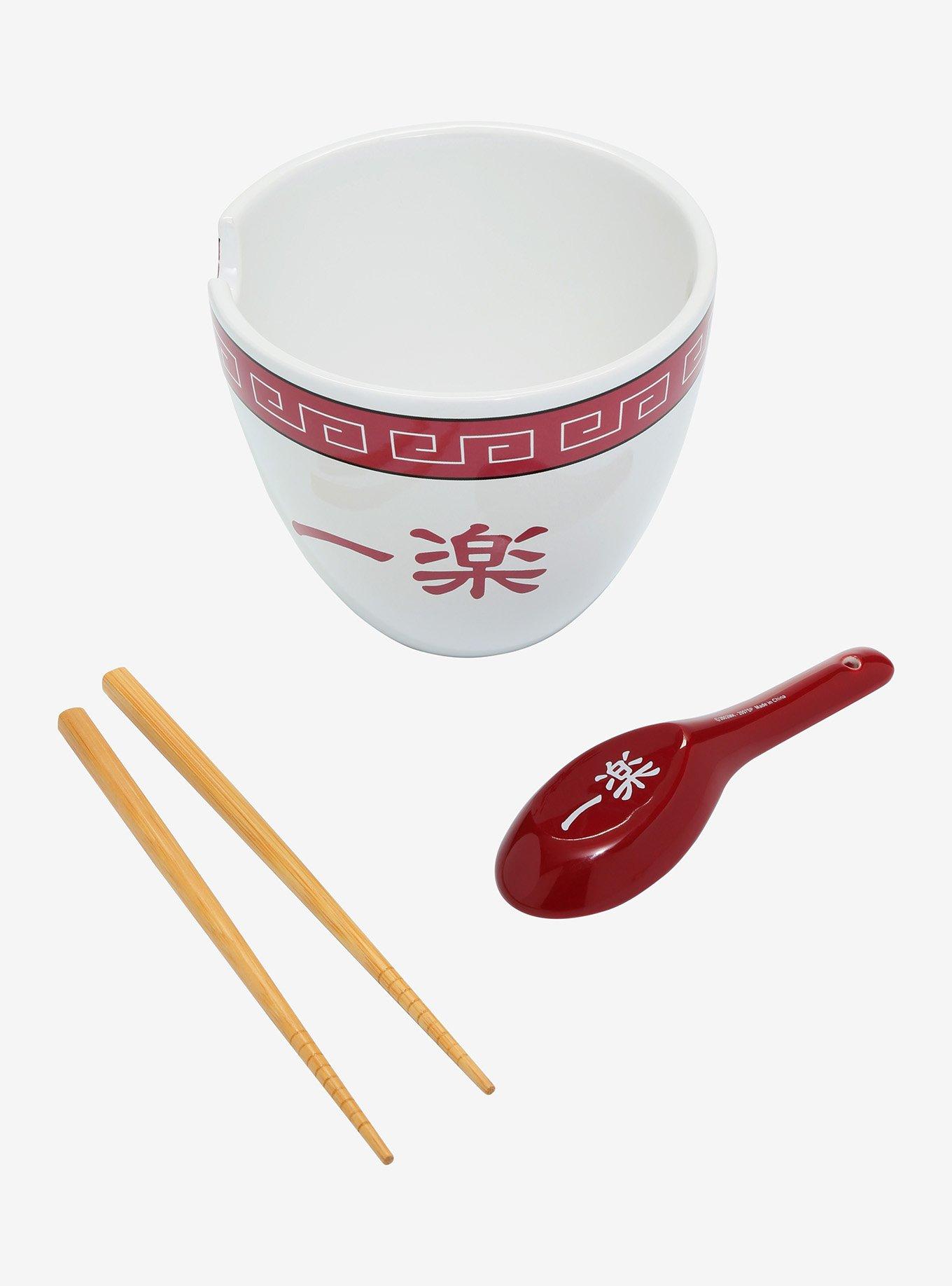 Naruto Shippuden Ichiraku Ramen Bowl with Chopsticks and Spoon, , alternate