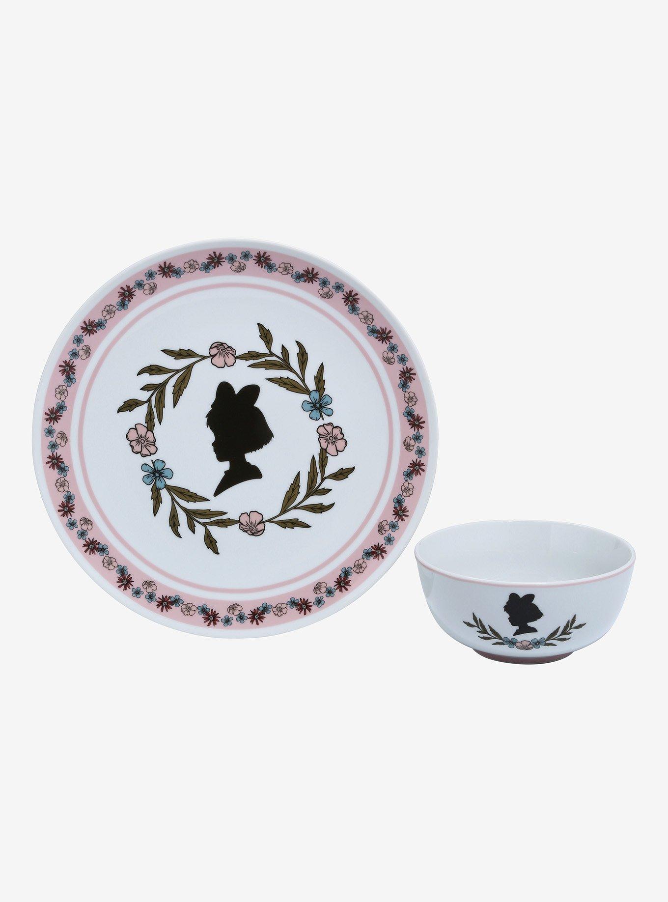 Studio Ghibli Kiki's Delivery Service Floral Dinnerware Set - BoxLunch Exclusive, , alternate