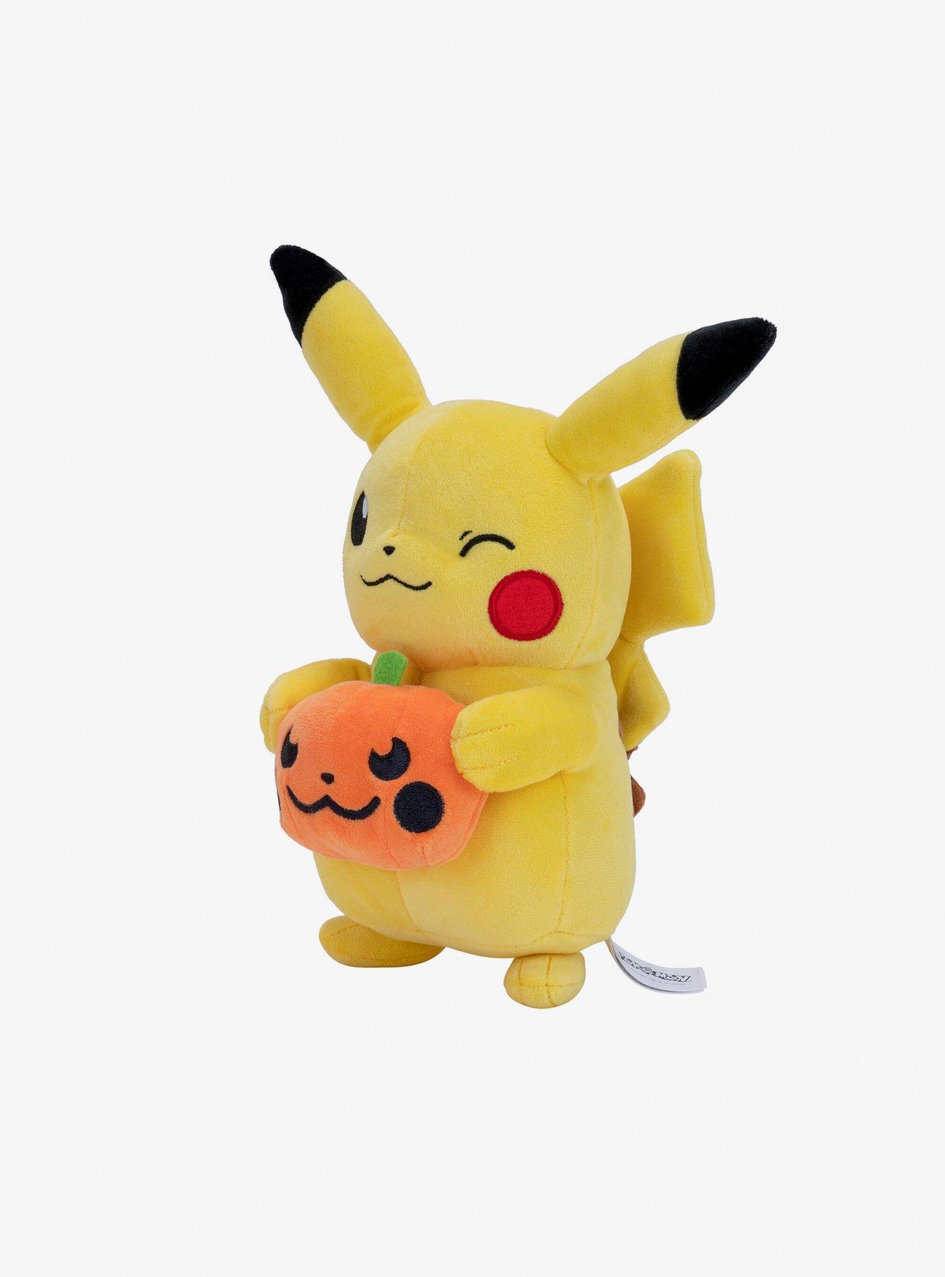 Pokemon Halloween Pikachu Pumpkin 8 Inch Plush, , alternate