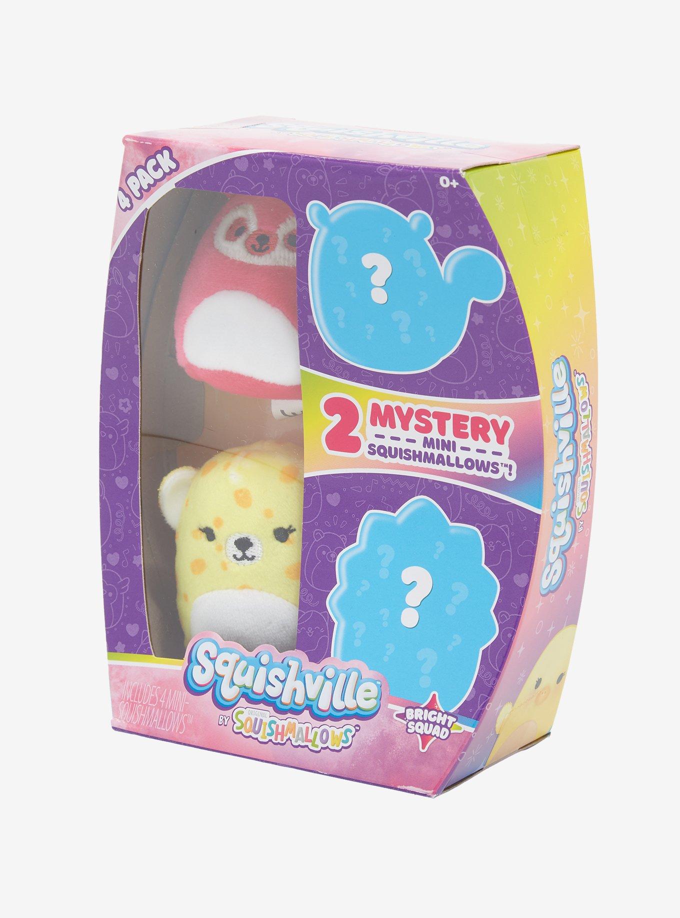 Squishmallows Squishville Mystery Wildlife Squad 4 Pack, , alternate
