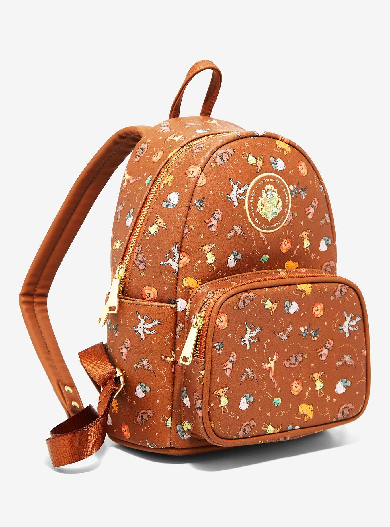 Harry Potter Chibi Creatures Mini Backpack - BoxLunch Exclusive, , alternate
