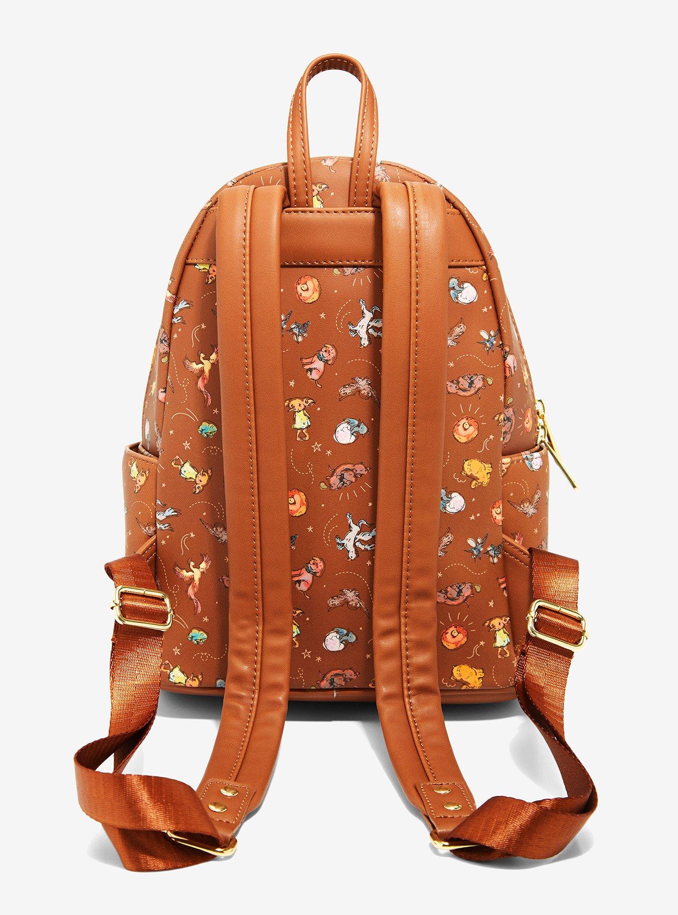 Harry Potter Chibi Creatures Mini Backpack - BoxLunch Exclusive, , alternate