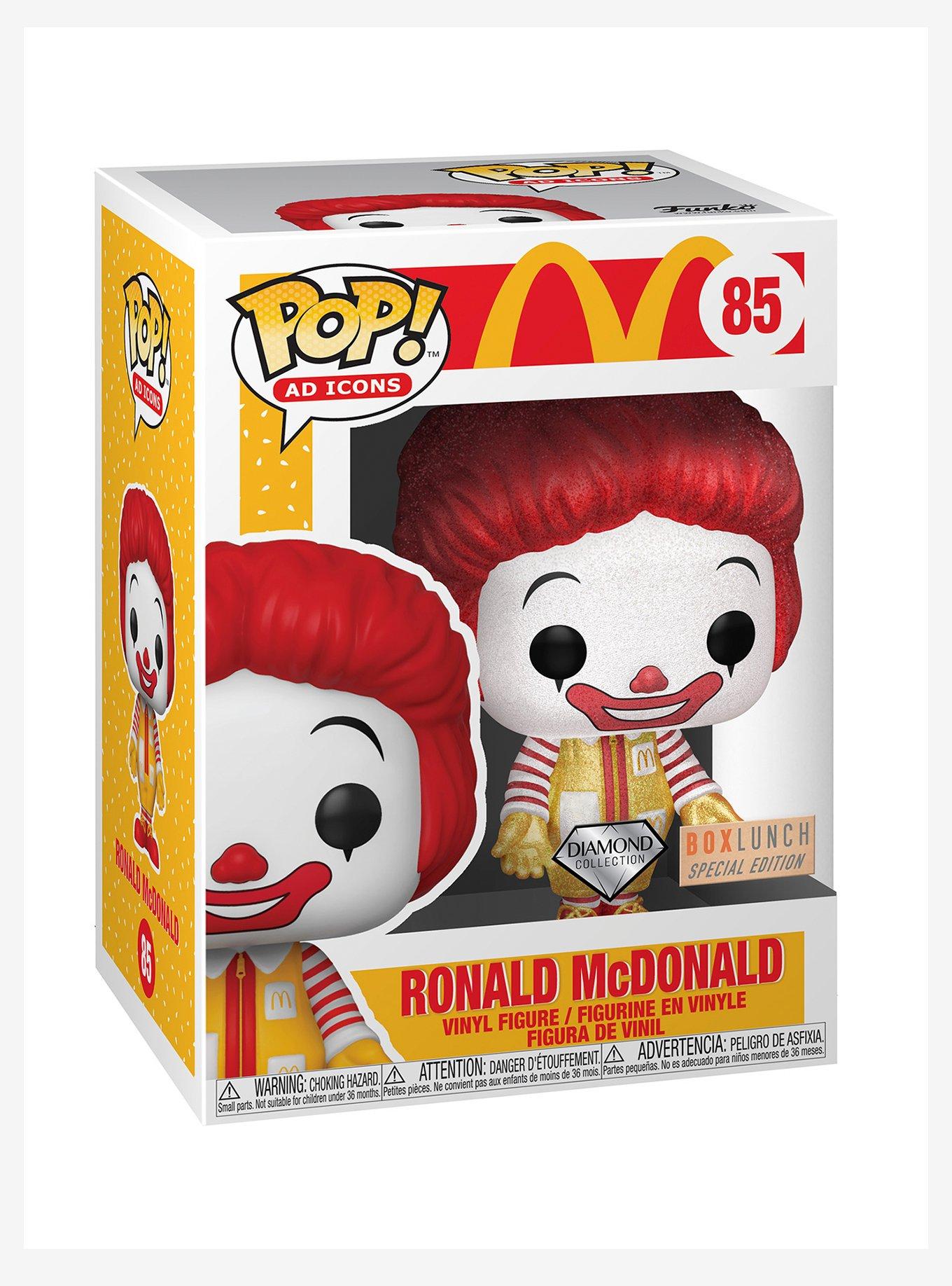 Funko Pop! Ad Icons Ronald McDonald Diamond Glitter Vinyl Figure - BoxLunch Exclusive, , alternate