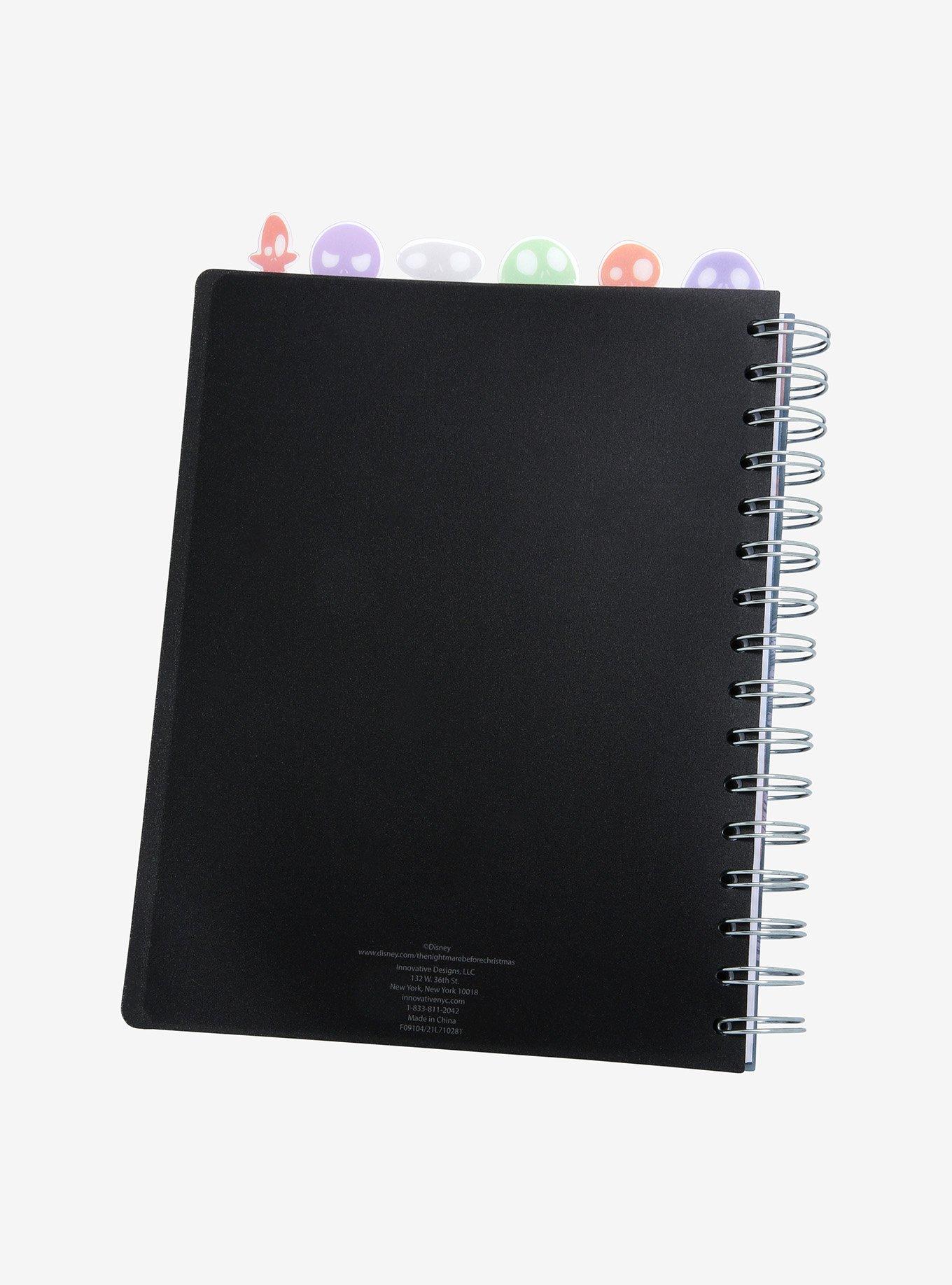 Disney The Nightmare Before Christmas Chalkboard Jack & Zero Tab Journal, , alternate