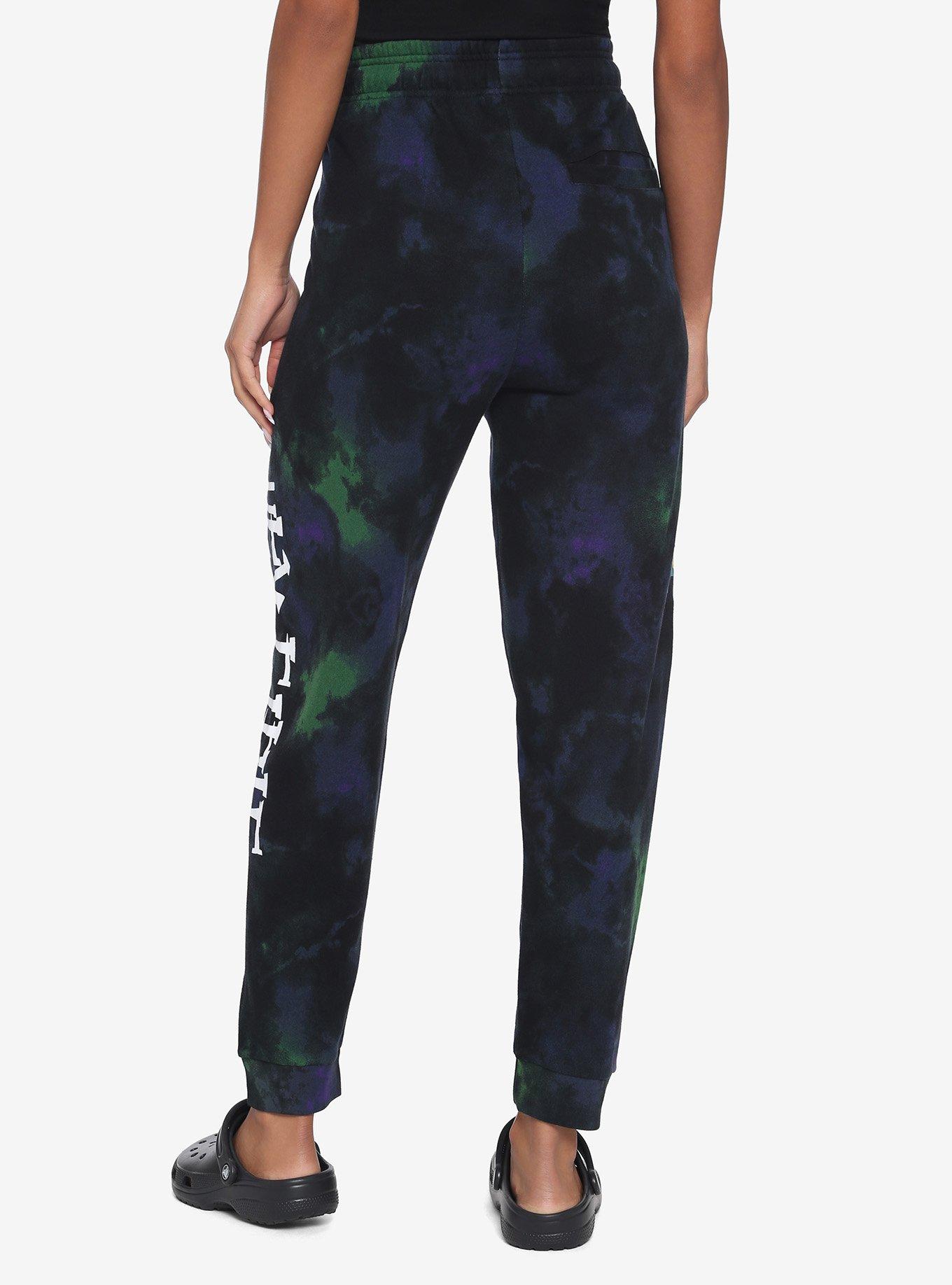 Scooby-Doo! The Hex Girls Tie-Dye Girls Sweatpants, MULTI, alternate