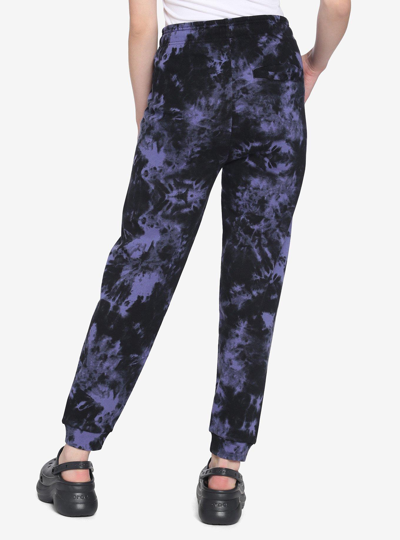 Scream Ghost Face Tie-Dye Girls Sweatpants, MULTI, alternate