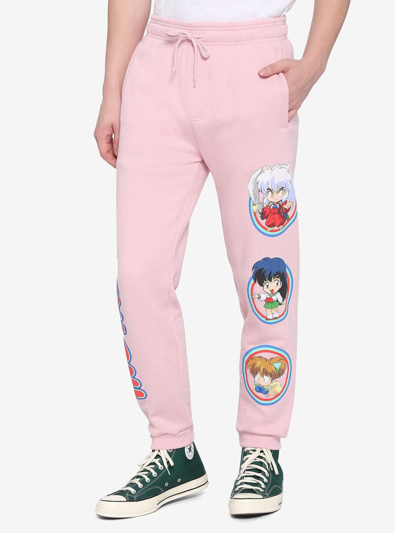 Inuyasha Chibi Characters Sweatpants, MULTI, alternate