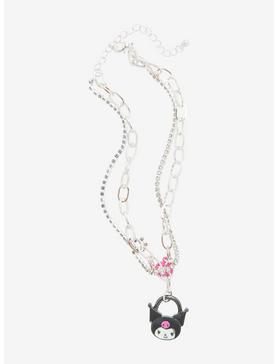 Kuromi Padlock Chain Choker Necklace, , hi-res