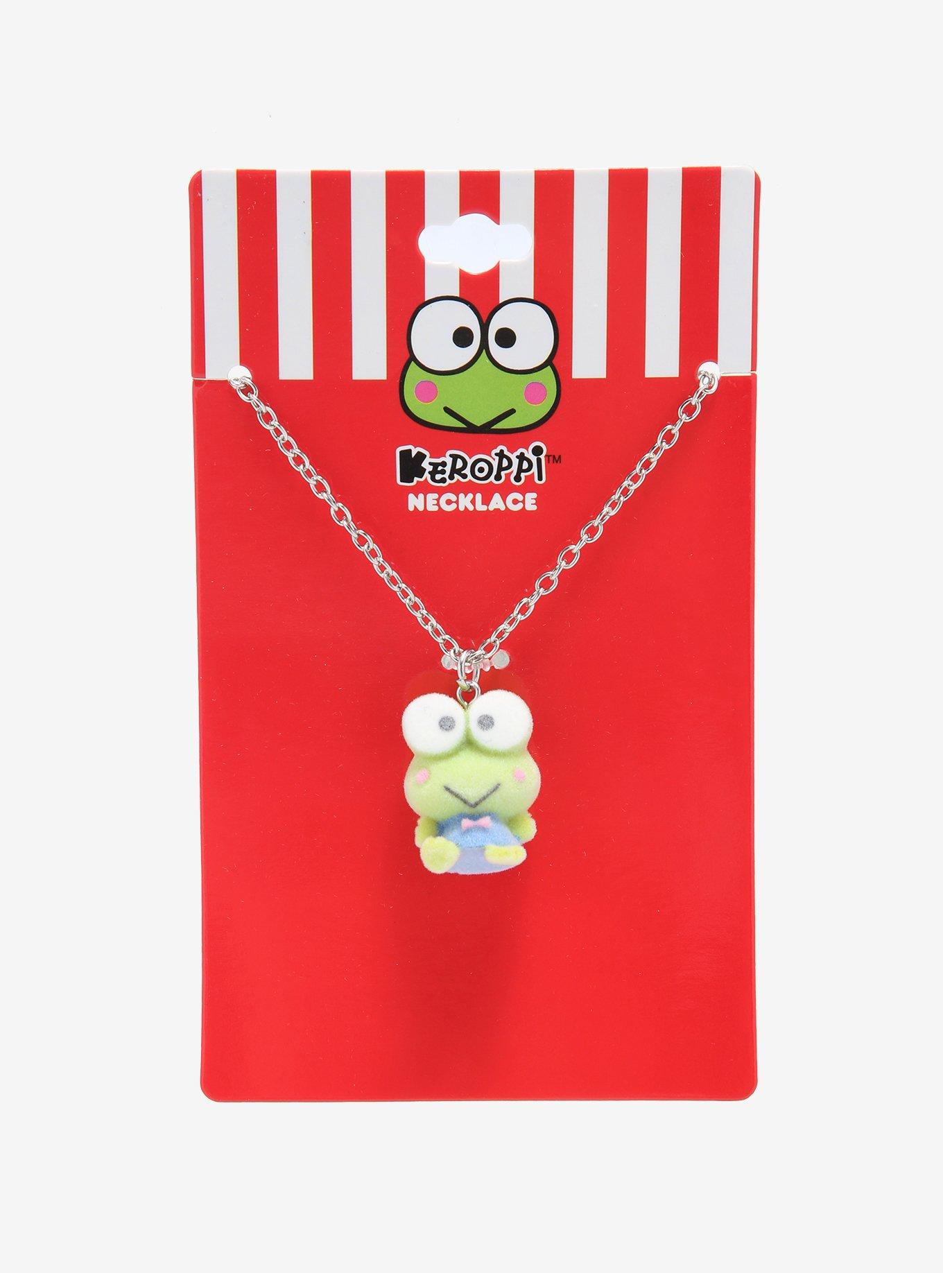 Keroppi Fuzzy 3D Necklace, , alternate