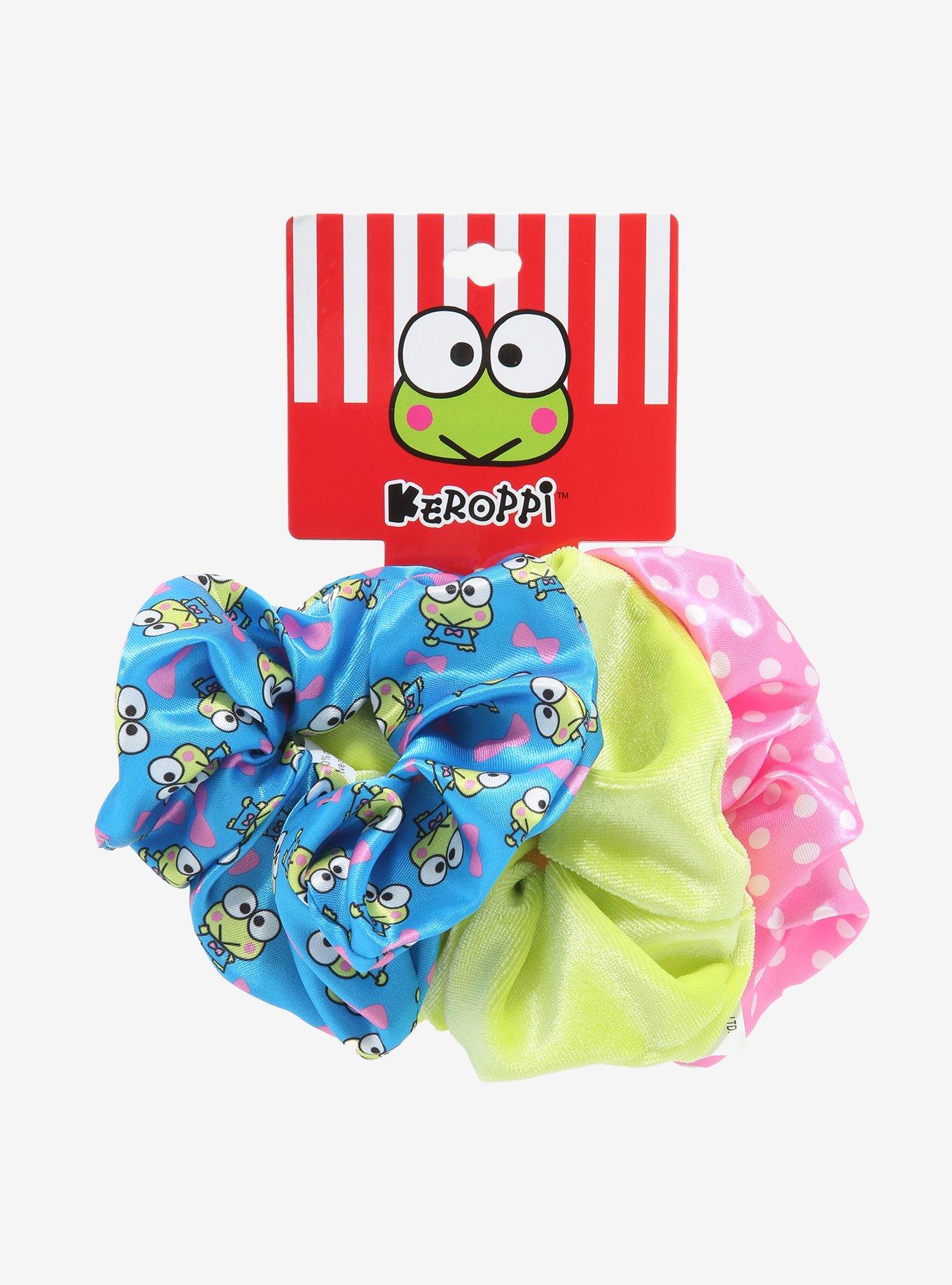 Keroppi Bright Scrunchie Set, , alternate