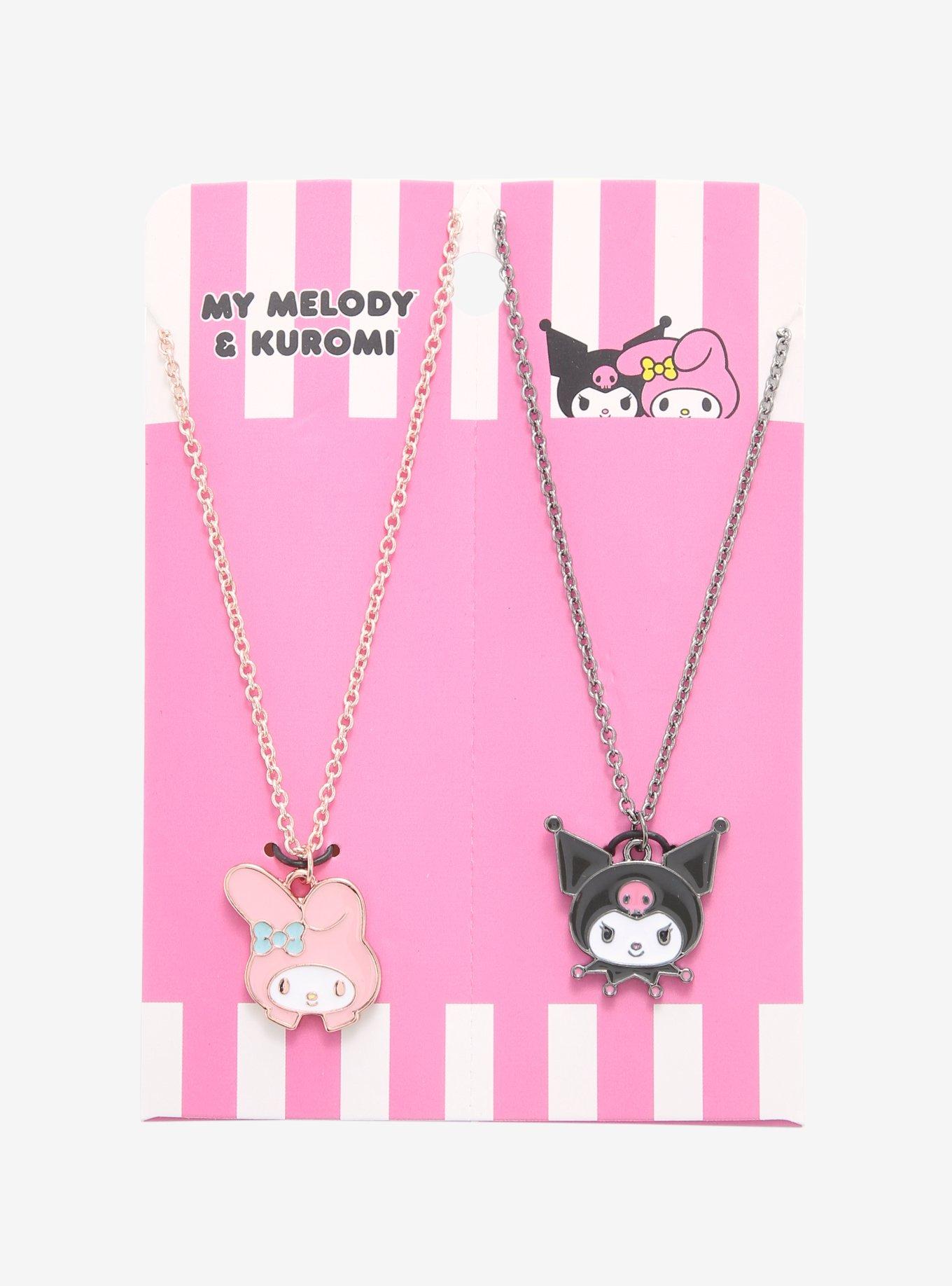 My Melody & Kuromi Best Friends Necklace Set, , alternate