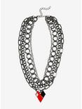 DC Comics The Suicide Squad Harley Quinn Chain Choker, , alternate