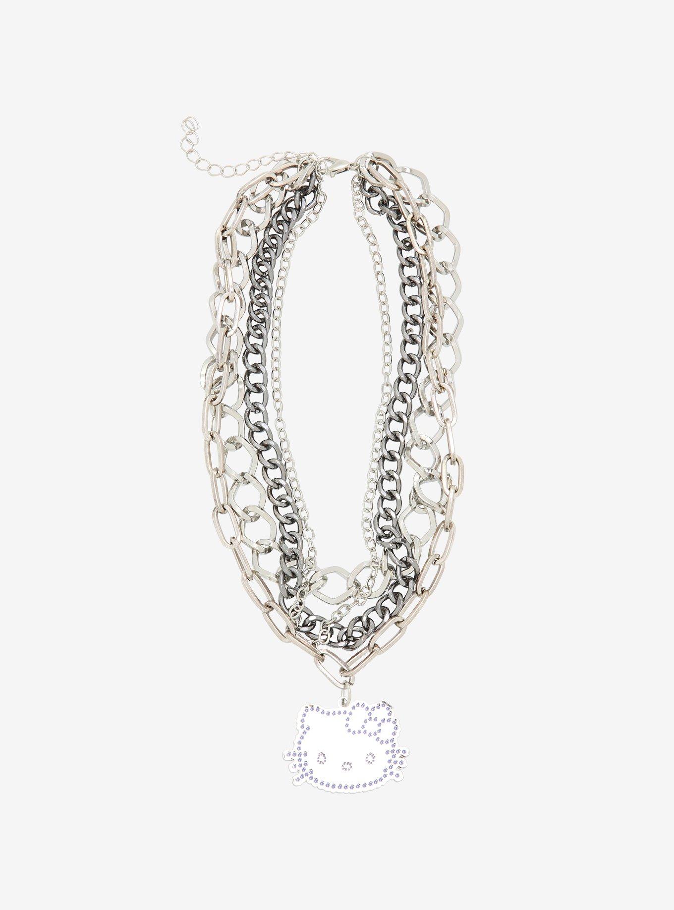 Hello Kitty Multi Chain Choker, , alternate